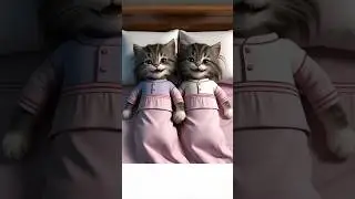 Goodnight from the cutest kittens. Oyen ikut cover lagu song.