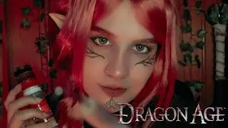 Fazendo sua tatuagem &eacute;lfica | ASMR Roleplay Dragon Age