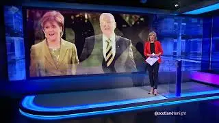Scotland Tonight STV Nicola Sturgeon's husband Peter Murrell released without charge 05/04/2023