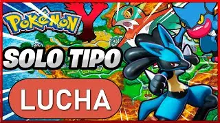 POKE-RETO ¿ME PUEDO PASAR POKÉMON Y SOLO CON POKEMON TIPO LUCHA?