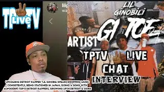 Lil Ginobili: Growing Up In Detroit, Living In Japan, Alwoo, 6 Projects, & More | TpTv✌🏾Live Chat