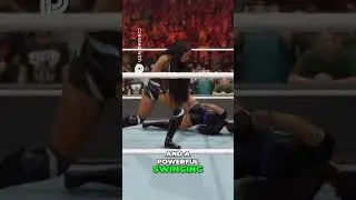 Эпичные приёмы рестлинг-матча! Взмах спины и карающий удар! #wwe2k25 #wwe2k25myrise #wwe2