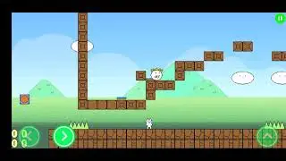 cara menyelesaikan game cat mario ( stage 7 )