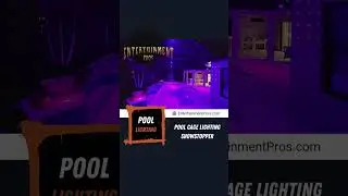 Pool Cage Lighting Showstopper: Must See Color-Changing LED Lights