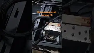 Resurrecting dead gaming PC #gaming #pcbuild #computer #computerrepair #nvidia