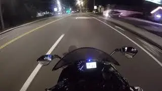 Awesome LED Fore River Bridge Illumination Ride!