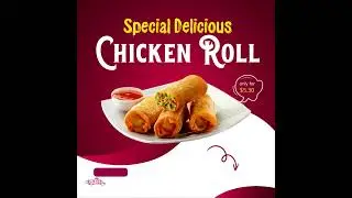 social medi ad #motionfahima   #adobeanimation #foodie #socialads #socialmediaadvertising #chicken