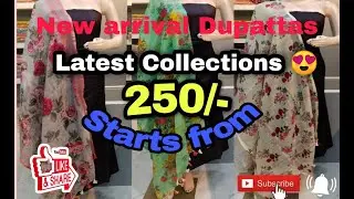 #Dupattas #Digital print floral Dupattas#Latest collection # Courier available all over india.