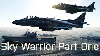Supporting Marines in the AV-8B Harrier - Sky Warrior Campaign Part 1