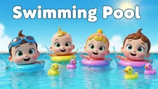 Happy Babies Swimming Pool Playtime | Relaxing Kids Cartoon Video&rdquo; #cartoon #kidsvideo #cartoonvideo