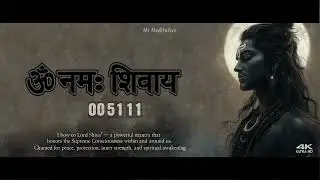 Om Namah Shivaya | Divine Chant for Peace & Meditation | Mr Meditative