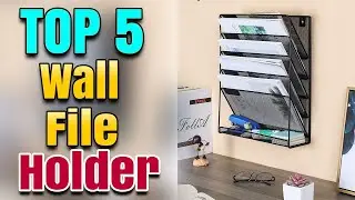 Best Wall File Holder Metal Vertical For Documents Mails Paper Organizer