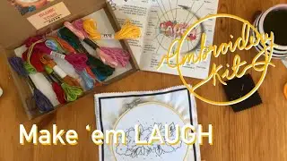 I tried an Etsy Embroidery kit | Nelly Makes | Crafty Days