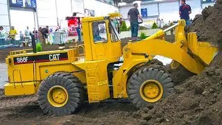 120KG!! RC MODEL HYDRAULIC WHEEL LOADER CAT CATERPILLAR 988F IN SCALE 1:8!! *RC TRACTOR JCB