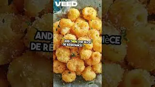 Hearty & Cheesy Poutine from Canada! #food #streetfood #foodshorts