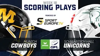 Munich Cowboys vs. Schwäbisch Hall Unicorns | Highlights - ERIMA GFL | SDTV
