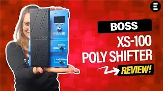 BOSS XS-100 POLY SHIFTER + Visor LCD + Pedal Express&atilde;o | EGITANA.pt