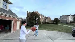 1v1 Basketball Game 2 (Raw Footage)