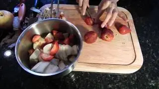 Apple Strawberry Banana Puree