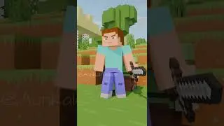 Эпический Херобрин☠️#minecraft #minecraftanimation