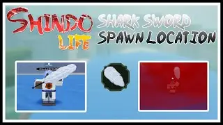 Roblox Shindo life: Shark Sword spawn location