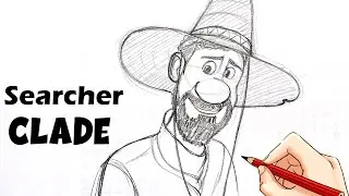 Strange World Searcher Clade Drawing| Strange World 2022