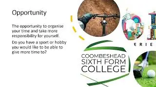 Coombeshead Sixth Form Welcome Event Presentation 2023