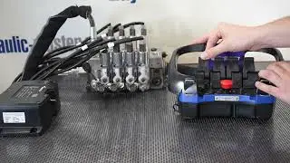 #vermeer #bandit #stumpgrinder #stumpgrinding Радиоуправляемый и пропорциональный клапан! Hydraul...