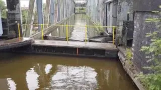 Barton Swing aqueduct re opening the canal