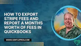 How to Export Stripe Fees and Report a Months Worth of Fees in QuickBooks