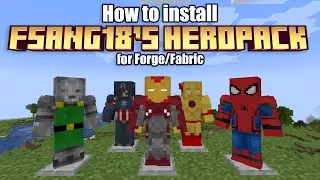 How to INSTALL Fsang18's Heropack for Minecraft 1.20.1 (Forge and Fabric)