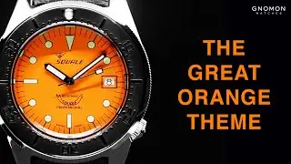 Squale 50 ATMOS Onda Arancia