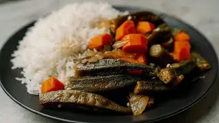 How to Cook Vegan Okra | Easy & Healthy Vegan Recipe (One Pot)