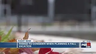Things to consider when planning a fall vacation