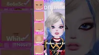 Kaiser blue lock face tutorial in dti! #anime #kaiser #bluelock #dti #roblox #gaming #dresstoimpress