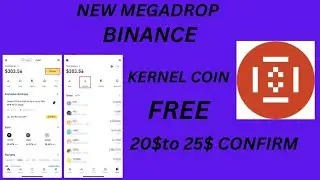 How to join binance megadrop kERNEL airdrop||.