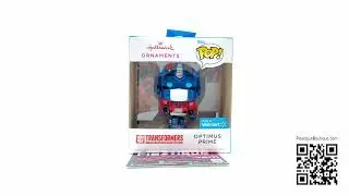 HALLMARK/FUNKO POP ORNAMENT: TRANSFORMERS OPTIMUS PRIME