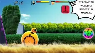 Robot Run Madness. FREE mobile physics based endless running game.