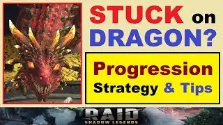 STUCK on the DRAGON?.. Progression *STRATEGY & TIPS* for the Dragon's Lair in RAID: Shadow Legends