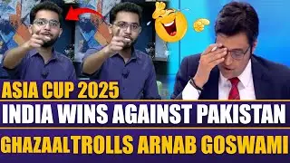 Pakistan vs India | Ghazaal Trolls Arnab Goswami | Asia Cup 2025 | Sports Roundup