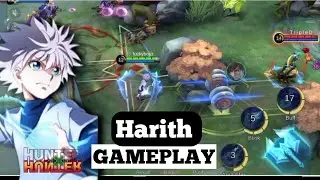 REVIEW SKIN Harith HxH mlbb || Skill combo gameplay