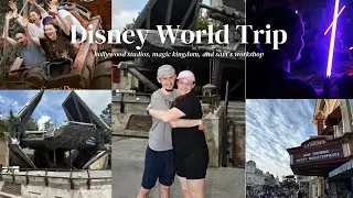 DISNEY WORLD VLOG - Hollywood Studios, Magic Kingdom, and Savi's Workshop