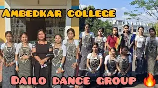 Ambekar college program 🔥// dailo dance khemi chung🙈// #sajina reang vlog // 