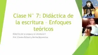 Enfoques teóricos en la Didáctica de la Escritura