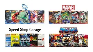 HOT WHEELS POP CULTURE 2021 (20 MINIS)