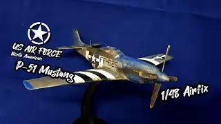 프라모델 P-51D 머스탱 1/48 - AIRFIX [CUSTOM PAINT]