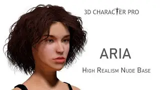 Aria HD version &ndash; High-Realism Nude Base Character for iClone & Character Creator