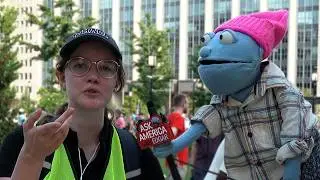 Puppet Rage-Baits Lib Protesters Until They Kick Him Out