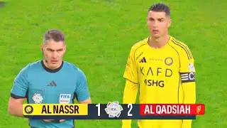 FULL HIGHLIGHT AL NASSR VS AL Al QADISIYAH (1-2)| RONALDO GOAL | SAUDI LEAGUE 2025/2026 |FANS CAMERA