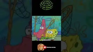 Bob Esponja Leva Lula Molusco Para Ca&ccedil;ar &Aacute;gua-viva | Parte 1 #shorts